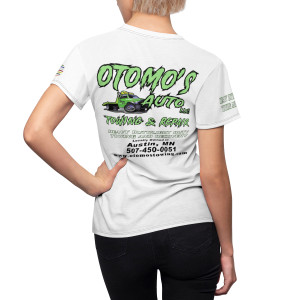 Otomos Auto Towing and Repair light Women's Cut & Sew Tee (AOP) Otomos Auto Towing and Repair light Women's Cut & Sew Tee (AOP)