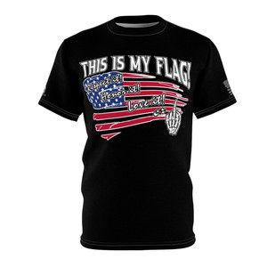 TIMF 1 black Unisex Cut & Sew Tee (AOP) TIMF 1 black Unisex Cut & Sew Tee (AOP)