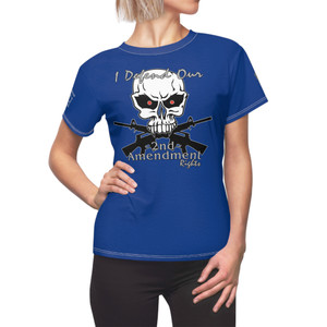 IDO 2 blue Women's Cut & Sew Tee (AOP)