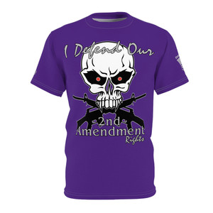 IDO 2 purple Unisex Cut & Sew Tee (AOP)