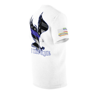 back the blue Unisex Cut & Sew Tee (AOP) back the blue Unisex Cut & Sew Tee (AOP)