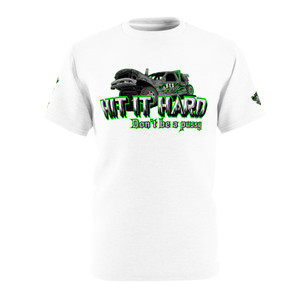 Hit It Hard Unisex Cut & Sew Tee (AOP) Hit It Hard Unisex Cut & Sew Tee (AOP)