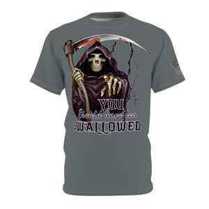 you should have been swallowed gray Unisex Cut & Sew Tee (AOP) you should have been swallowed gray Unisex Cut & Sew Tee (AOP)