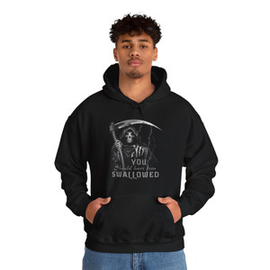 You should have been swallowed grayed Unisex Heavy Blend™ Hooded Sweatshirt You should have been swallowed grayed Unisex Heavy Blend™ Hooded Sweatshirt