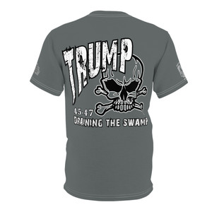 Drain the swamp dk gray Unisex Cut & Sew Tee (AOP)  Drain the swamp dk gray Unisex Cut & Sew Tee (AOP)