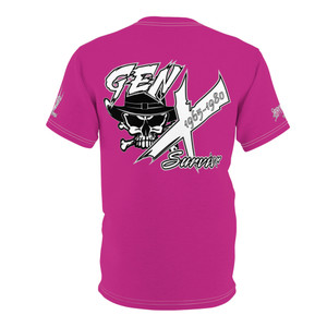 Gen X survivor pink Unisex Cut & Sew Tee (AOP) Gen X survivor pink Unisex Cut & Sew Tee (AOP)