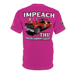 impeach this old iron pink Unisex Cut & Sew Tee (AOP) impeach this old iron pink Unisex Cut & Sew Tee (AOP)
