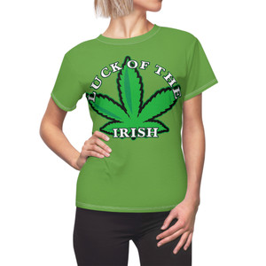 luck of the irish Women's Cut & Sew Tee (AOP)