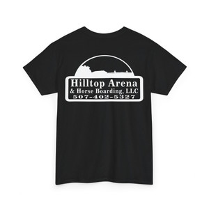 Hilltop Arena White design Unisex Heavy Cotton Tee Hilltop Arena White design Unisex Heavy Cotton Tee