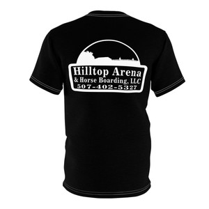 Hilltop Arena White design black Unisex Cut & Sew Tee (AOP) Hilltop Arena White design black Unisex Cut & Sew Tee (AOP)