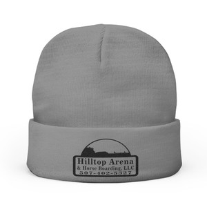 Hilltop Arena Black design Knit Beanie (Embroidery) Hilltop Arena Black design Knit Beanie (Embroidery)