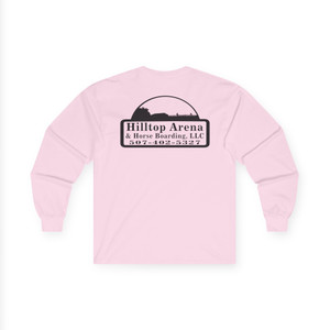 Hilltop Arena black design Unisex Ultra Cotton Long Sleeve Tee Hilltop Arena black design Unisex Ultra Cotton Long Sleeve Tee