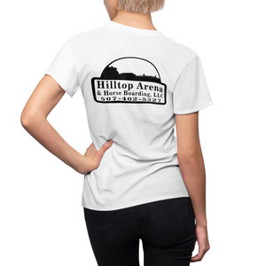 Hilltop Arena black design Women's Cut & Sew Tee (AOP) Hilltop Arena black design Women's Cut & Sew Tee (AOP)