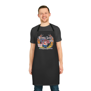 Bubba Lous BBQ Apron, 5-Color Straps (AOP) Bubba Lous BBQ Apron, 5-Color Straps (AOP)