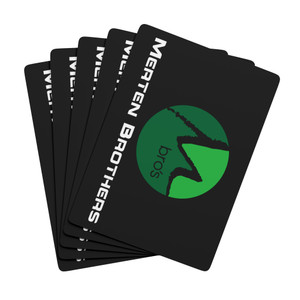 Merten Bros 21 Poker Playing Cards Merten Bros 21 Poker Playing Cards