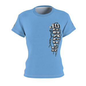 JD BLUE lt blue Women's Cut & Sew Tee (AOP) JD BLUE lt blue Women's Cut & Sew Tee (AOP)