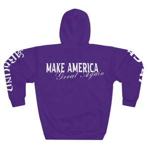 maga timf purple Unisex Pullover Hoodie (AOP) maga timf purple Unisex Pullover Hoodie (AOP)