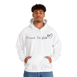 Trust in God dark print Unisex Heavy Blend™ Hooded Sweatshirt Trust in God dark print Unisex Heavy Blend™ Hooded Sweatshirt