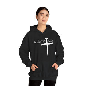 In God We Trust Light Print Unisex Heavy Blend™ Hooded Sweatshirt In God We Trust Light Print Unisex Heavy Blend™ Hooded Sweatshirt