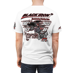 Team CJ Motorsports Black iron Unisex Cut & Sew Tee (AOP) Team CJ Motorsports Black iron Unisex Cut & Sew Tee (AOP)
