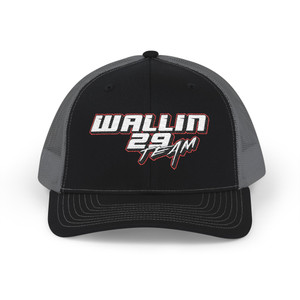 Wallin 29 team Snapback Trucker Cap (Embroidery)