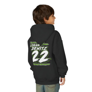 Logan Dewitz 2026 Youth Heavy Blend Hooded Sweatshirt