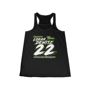 Logan Dewitz 2026 f&b Women's Flowy Racerback Tank