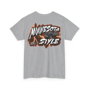 Minnesota Style Football Lincoln Unisex Heavy Cotton Tee
