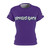  Andrew Eischens Purple Women's Cut & Sew Tee (AOP)