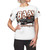 Matt Baas White Women's Cut & Sew Tee (AOP)