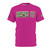 Green Just Gonna Send It pink Unisex Cut & Sew Tee (AOP)