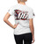Cal Baas white Women's Cut & Sew Tee (AOP)