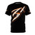 Corey Peterson 3 black Unisex Cut & Sew Tee (AOP)