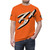 Corey Peterson 3 orange Unisex Cut & Sew Tee (AOP)
