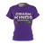 Crash Kings Not official purple Women's Cut & Sew Tee (AOP)