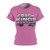 Crash Kings Not official lt pink Women's Cut & Sew Tee (AOP)