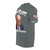 Trump He is coming for you gray Unisex Cut & Sew Tee (AOP)