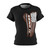  SIBFSO black Women's Cut & Sew Tee (AOP)