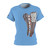 SIBFSO lt blue Women's Cut & Sew Tee (AOP)