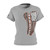 SIBTO lt gray Women's Cut & Sew Tee (AOP)