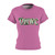 Jackson Gregory William Moul team lt pink Women's Cut & Sew Tee (AOP)