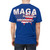  MAGA blue Unisex Cut & Sew Tee (AOP)