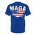  MAGA blue Unisex Cut & Sew Tee (AOP)