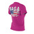MAGA pink Women's Cut & Sew Tee (AOP)