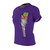 Lane Jase Casey purple Women's Cut & Sew Tee (AOP)