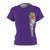 Lane Jase Casey purple Women's Cut & Sew Tee (AOP)