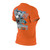 Border Wars 2024 orange Women's Cut & Sew Tee (AOP)