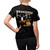  Hunting and bonfires black Women's Cut & Sew Tee (AOP)