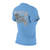  IDO 1 lt blue Women's Cut & Sew Tee (AOP)
