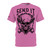 send it black lt pink front Unisex Cut & Sew Tee (AOP)